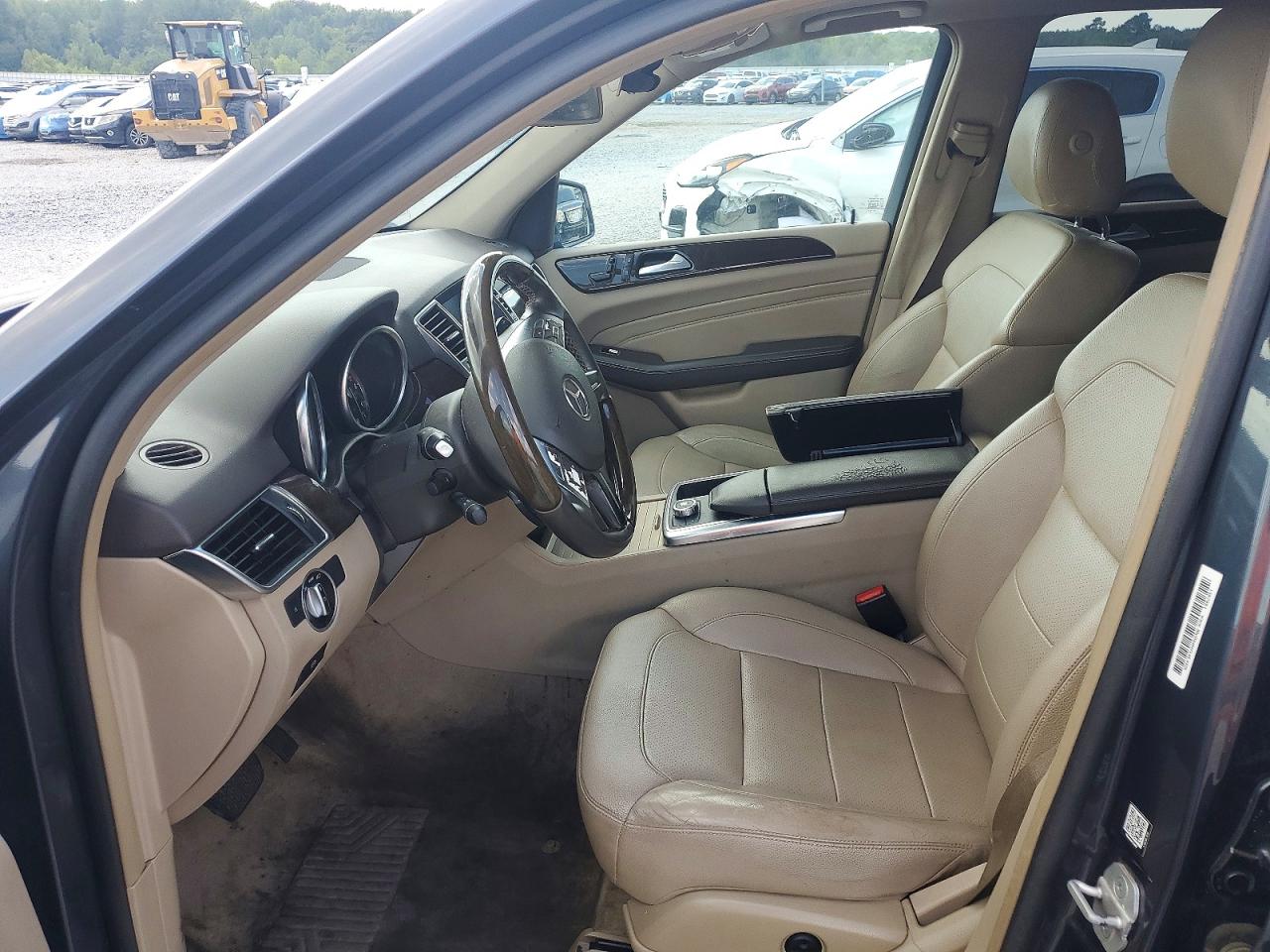 2015 Mercedes-benz Ml 350 Gray vin: 4JGDA5JB2FA478690