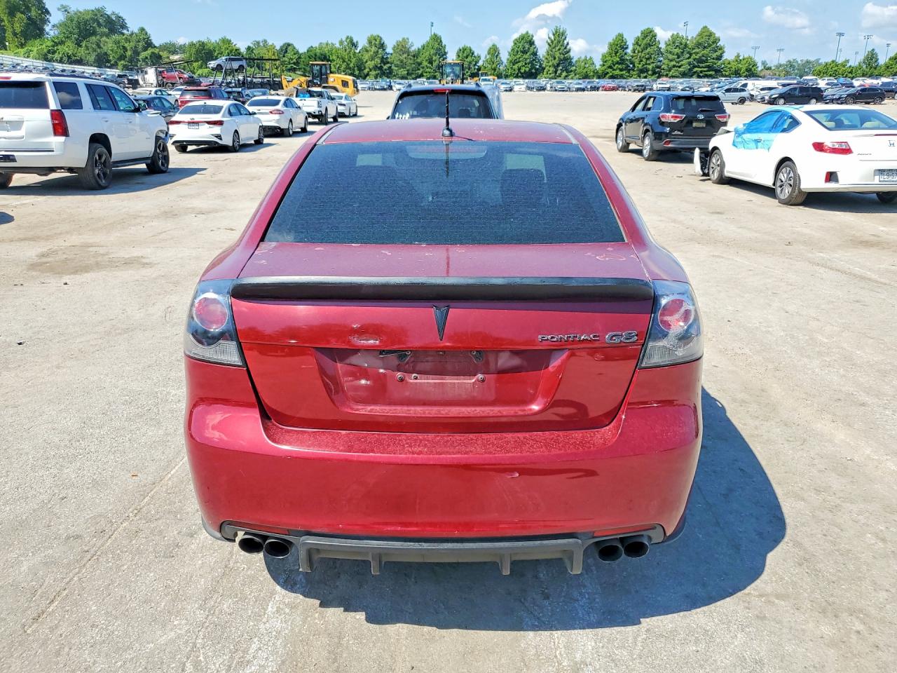 2009 Pontiac G8 Red vin: 6G2ER57729L164798