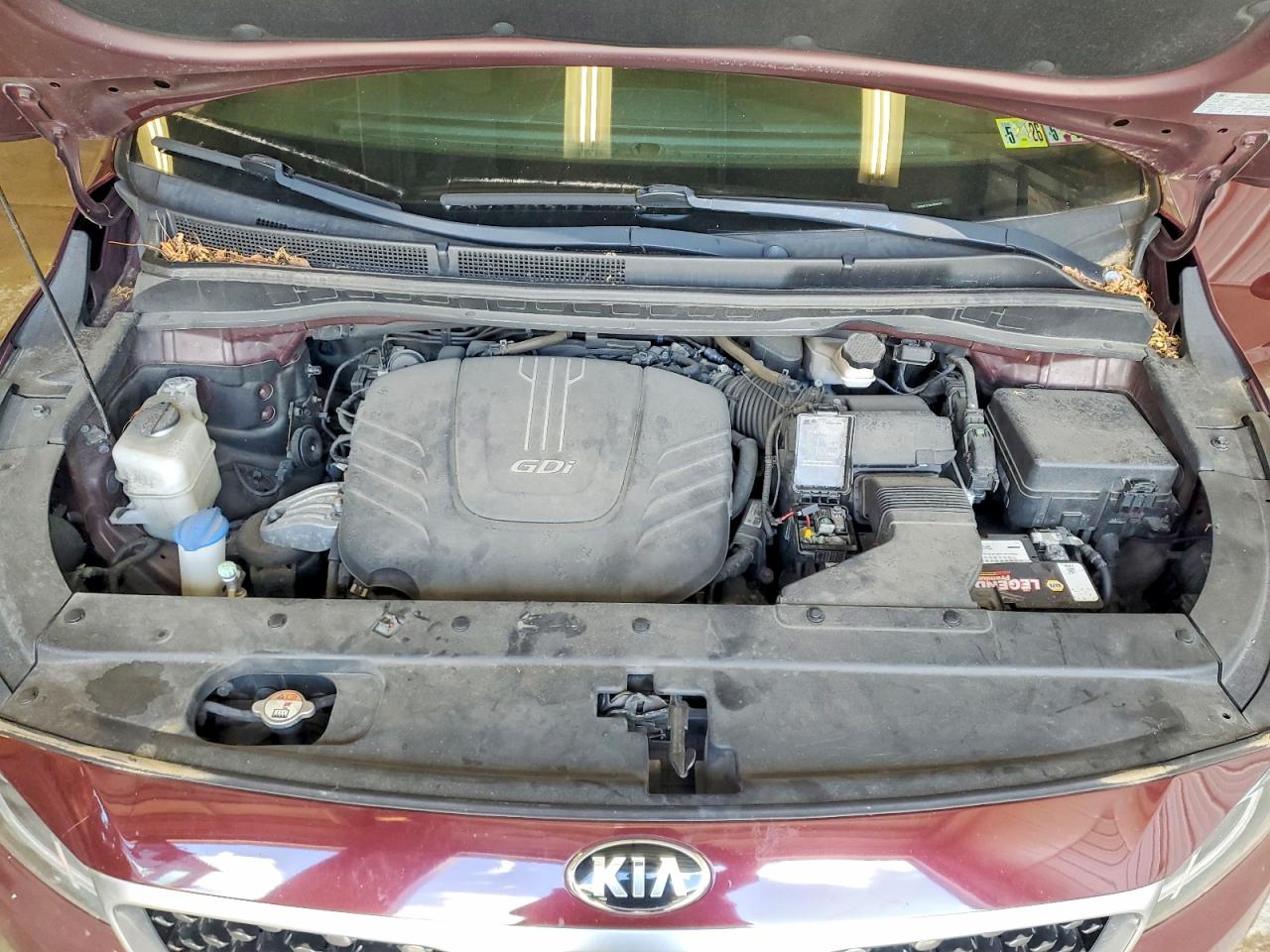 2015 Kia Sedona Sx Темно-бордовый vin: KNDMC5C14F6019523