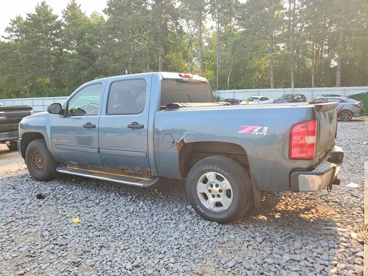 2009 Chevrolet Silverado K1500 Lt Blue vin: 3GCEK23369G130343