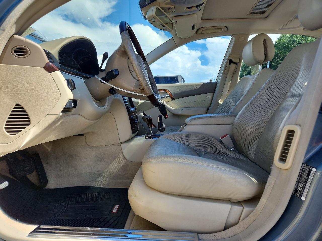 2004 Mercedes-benz S 500 4matic Blue vin: WDBNG84J74A417228