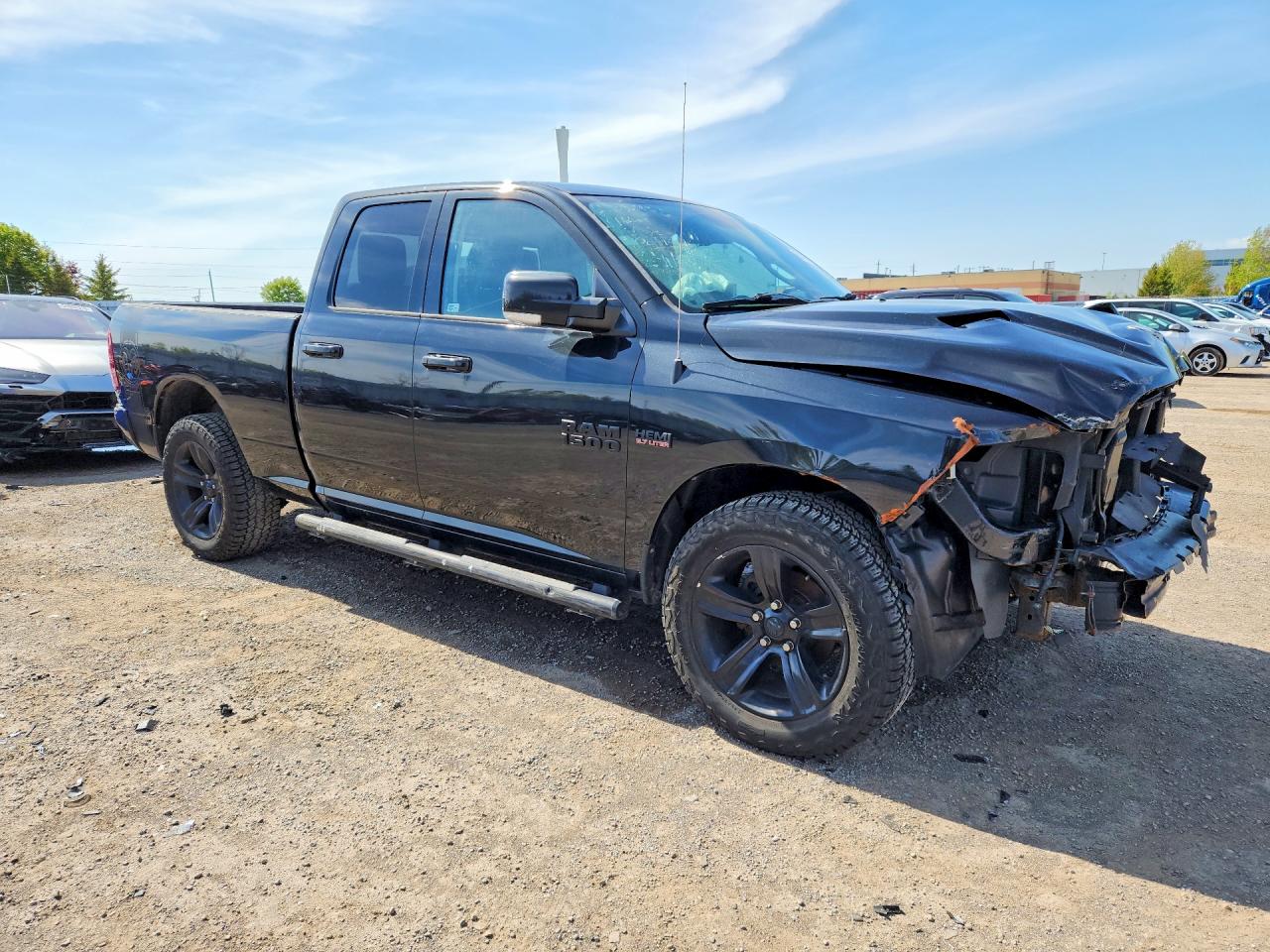 2015 Ram 1500 Sport Black vin: 1C6RR7HT9FS708482