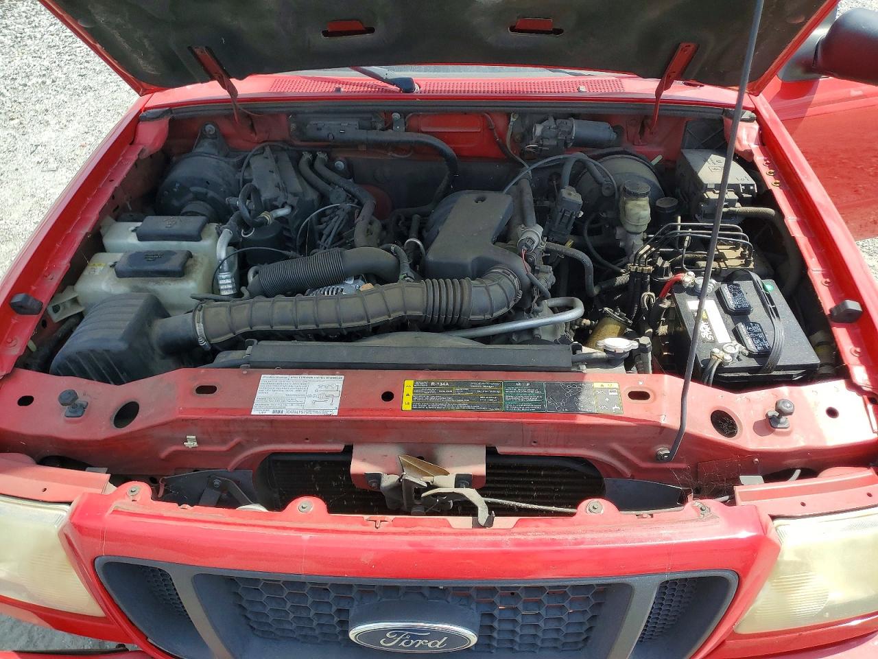 2004 Ford Ranger Красный vin: 1FTYR10U34PA57999