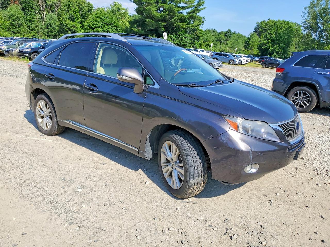 2010 Lexus Rx 450h Gray vin: JTJBC1BA3A2011122