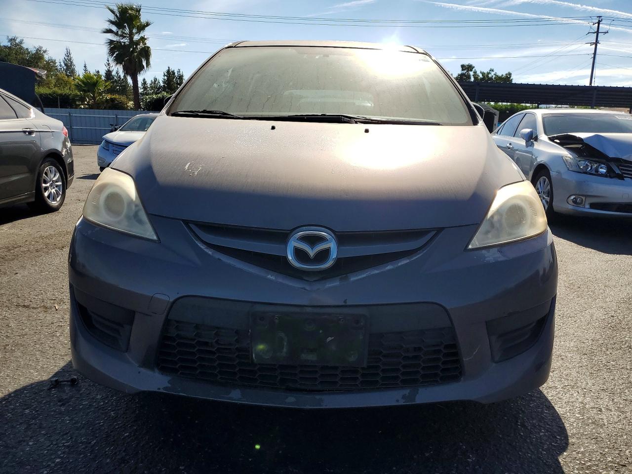 2008 Mazda 5 Charcoal vin: JM1CR29L580307560