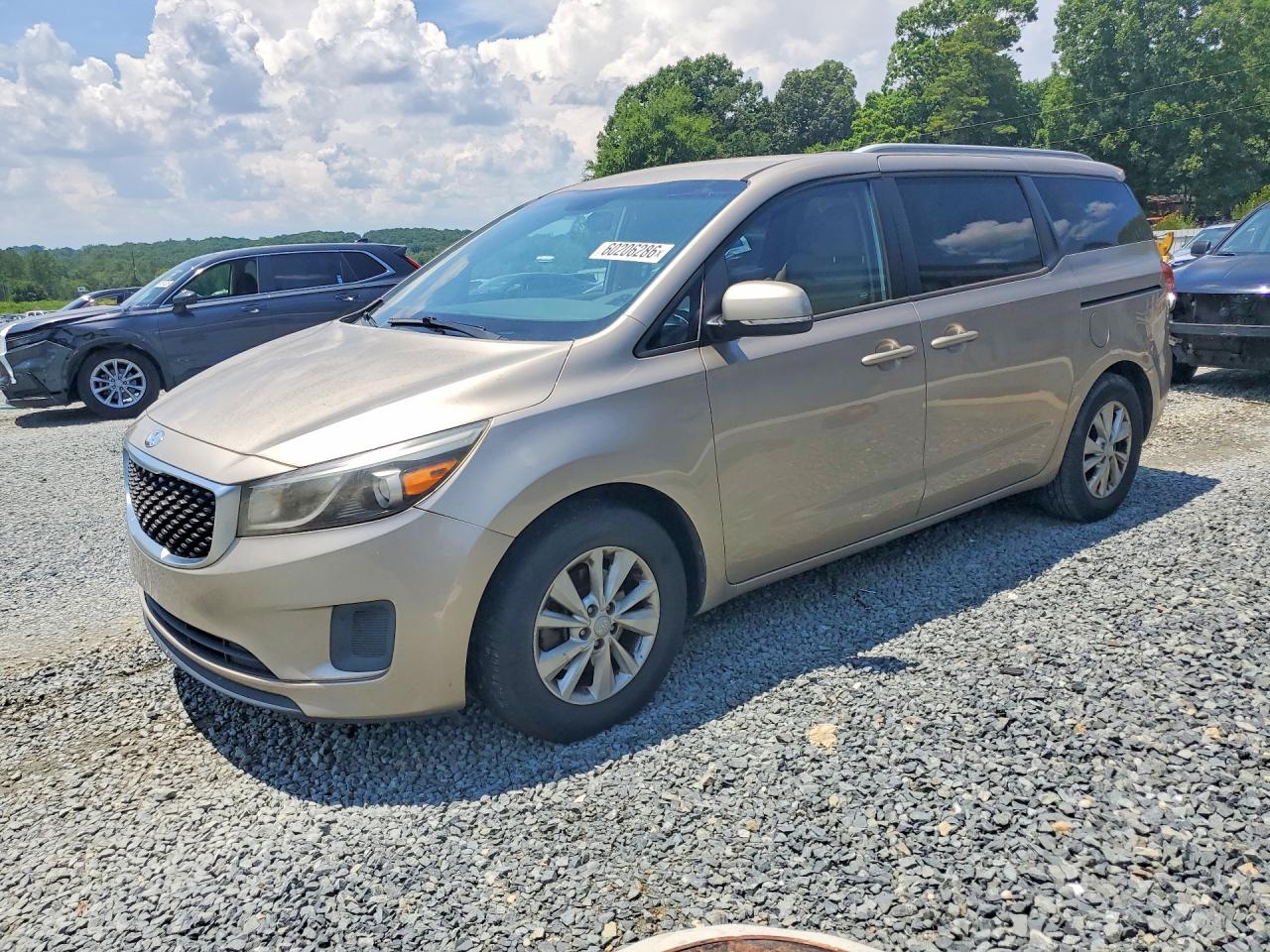 2015 Kia Sedona Lx Gold vin: KNDMB5C11F6021278