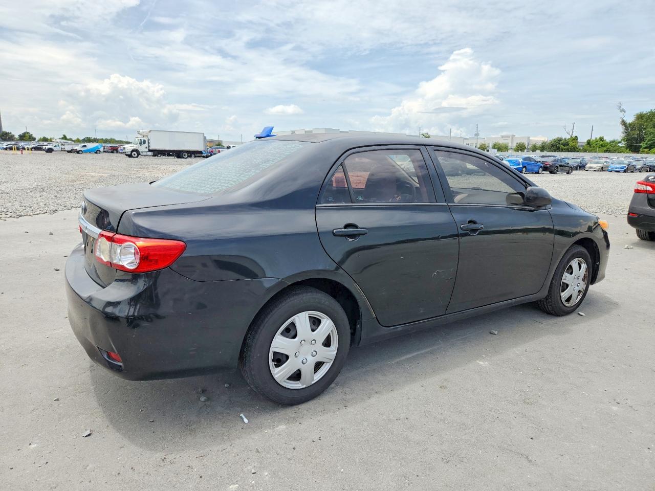 2013 Toyota Corolla L Black vin: 2T1BU4EEXDC128234