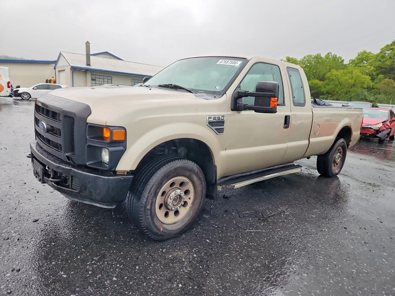 2008 Ford F250 Super Duty Gold vin: 1FTSX21578EC21569