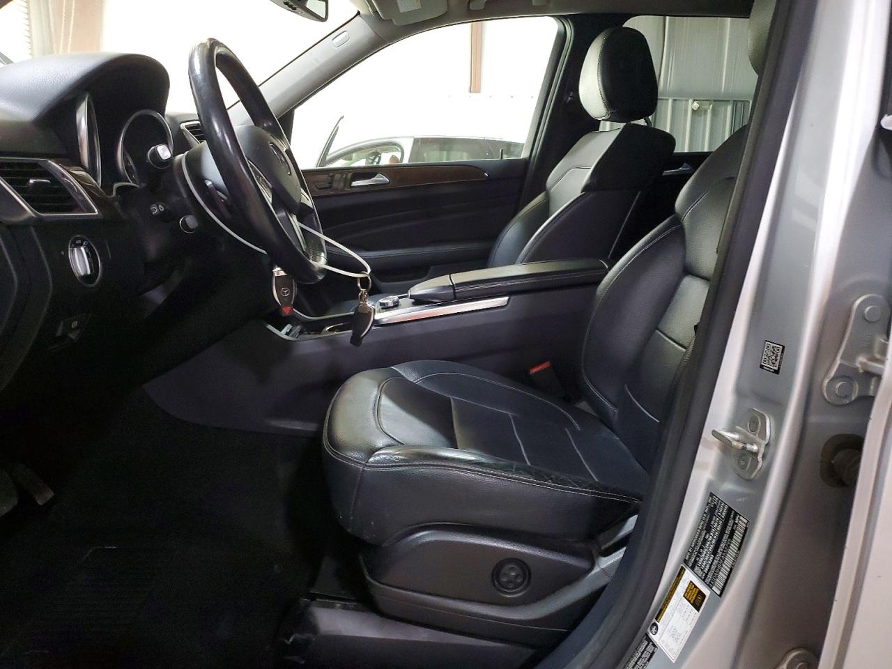 2015 Mercedes-benz Ml 350 4matic Silver vin: 4JGDA5HB5FA532795