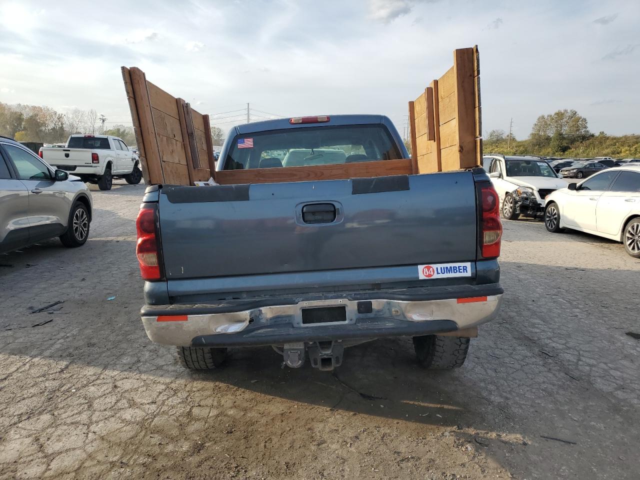 2006 Chevrolet Silverado C1500 Blue vin: 2GCEC13Z861260964