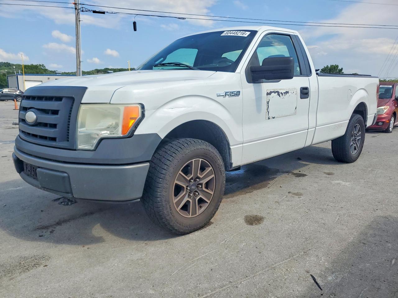 2009 Ford F150 White vin: 1FTRF12W19KB33073