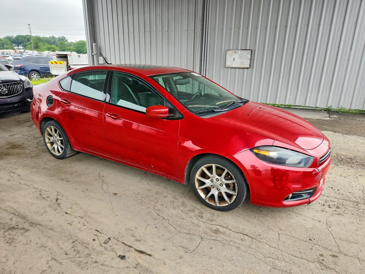 2013 Dodge Dart Sxt Red vin: 1C3CDFBA9DD339532