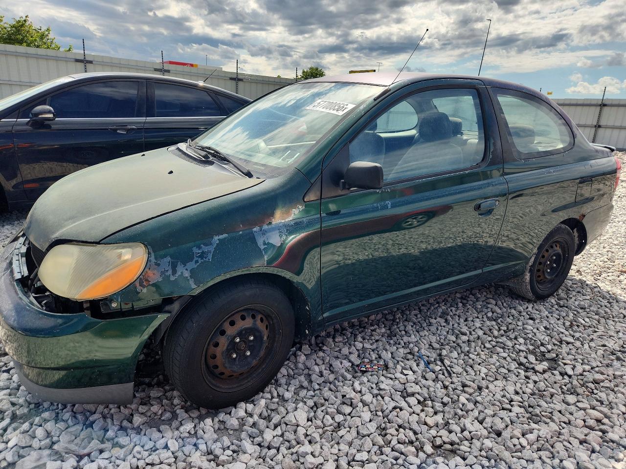 2001 Toyota Echo Base Green vin: JTDAT123510189965