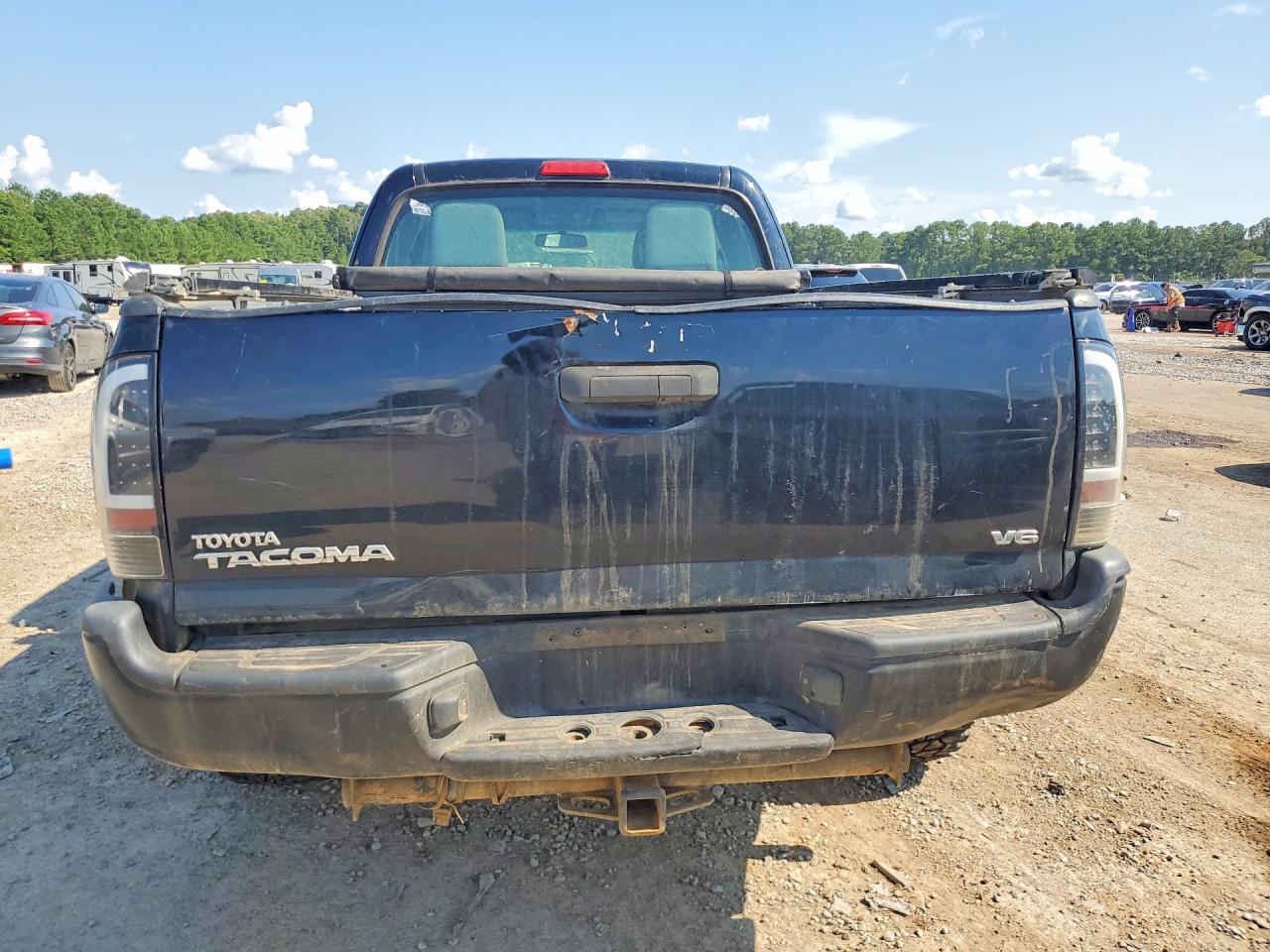 2015 Toyota Tacoma V6 Black vin: 5TFUU4EN9FX136774