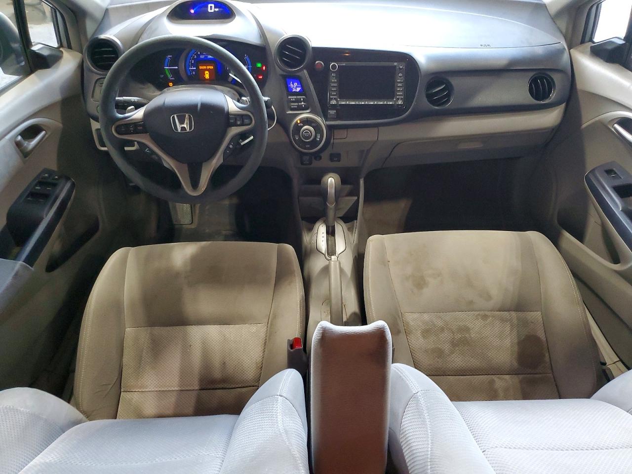 2010 Honda Insight Ex Silver vin: JHMZE2H77AS008333