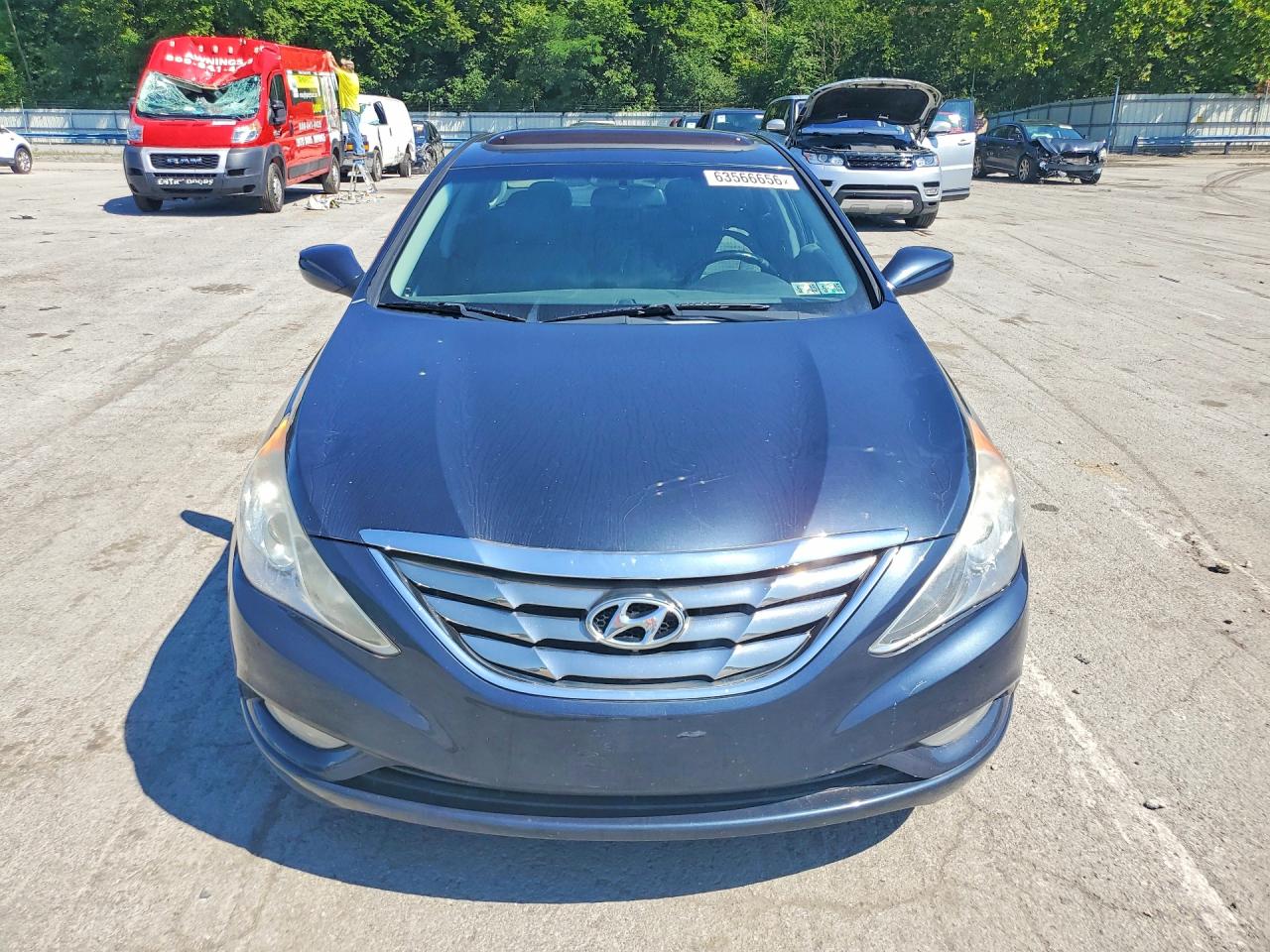 2012 Hyundai Sonata Se 2.0t Синий vin: 5NPEC4AB5CH409011