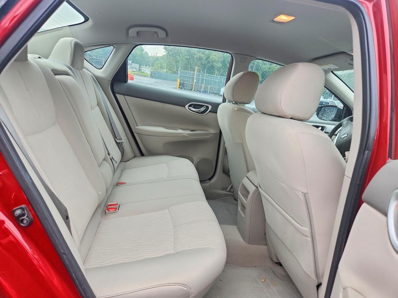 2014 Nissan Sentra Sv Красный vin: 3N1AB7AP9EY294260