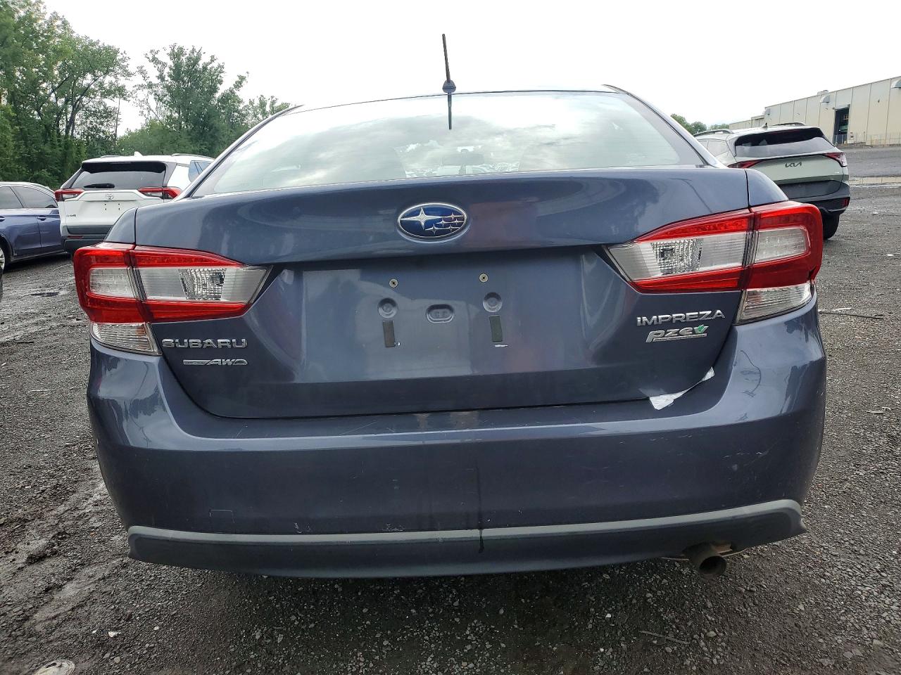 2017 Subaru Impreza Blue vin: 4S3GKAA63H3613144