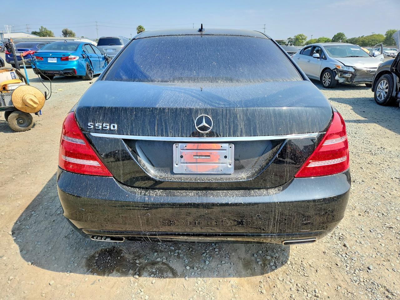 2012 Mercedes-benz S 550 Black vin: WDDNG7DB1CA440707
