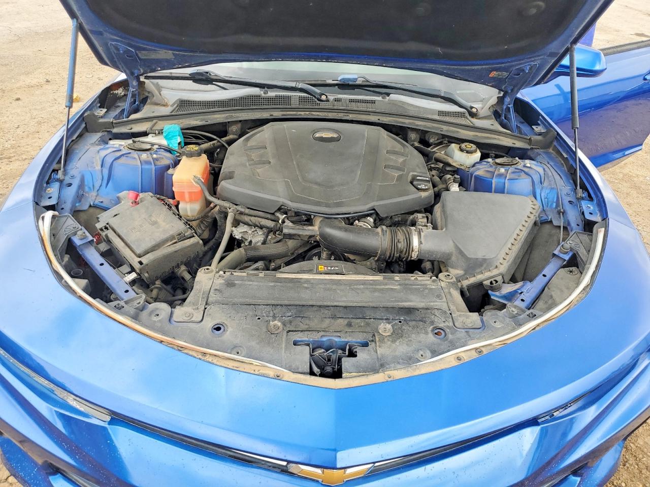 2016 Chevrolet Camaro Lt Синий vin: 1G1FD1RS4G0176450