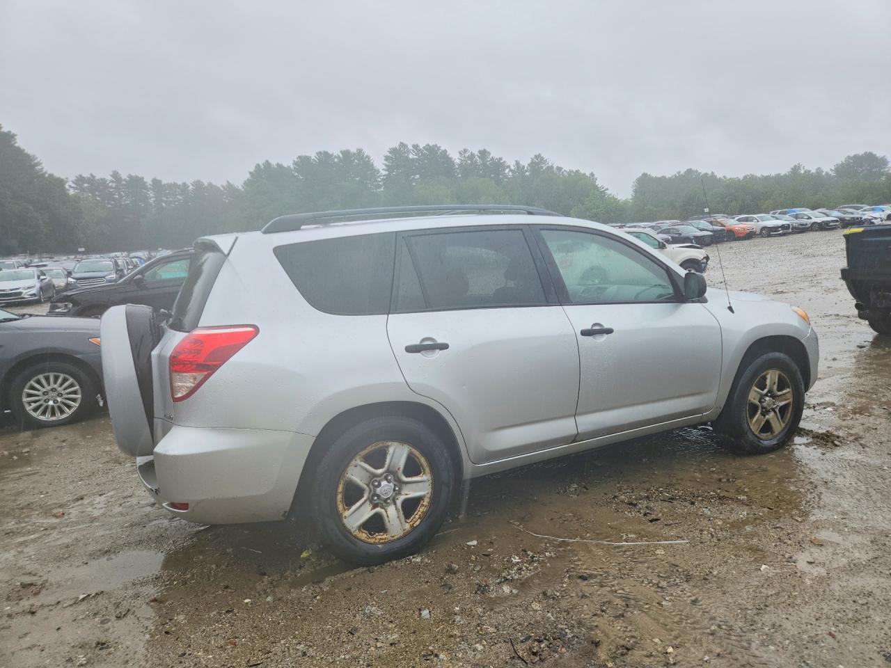2007 Toyota Rav4 Base Silver vin: JTMBK33V976012487