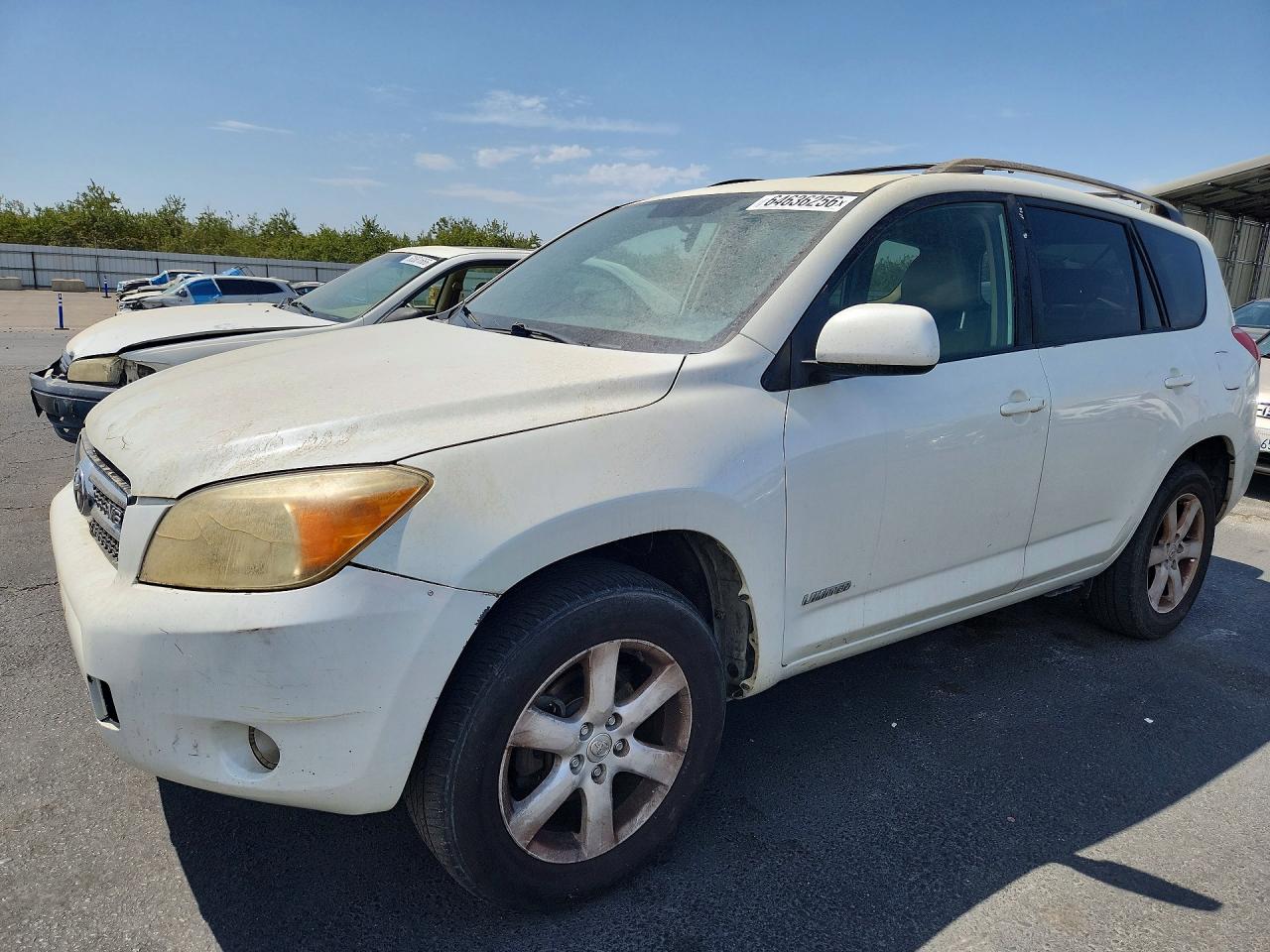 2008 Toyota Rav4 Limited White vin: JTMZK31V785016434