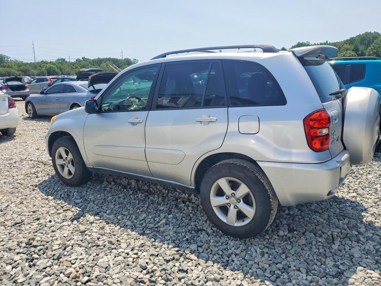 2005 Toyota Rav4 Base Silver vin: JTEGD20V650049068