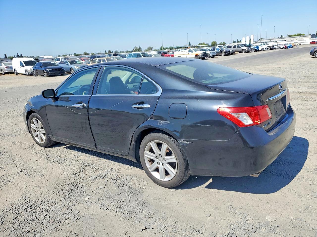 2008 Lexus Es 350 Black vin: JTHBJ46GX82195248