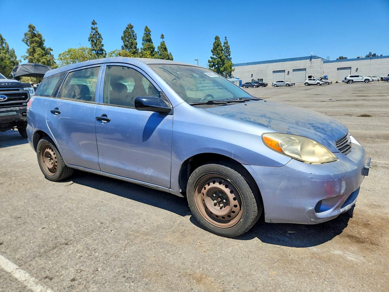 2007 Toyota Corolla Matrix Xr Blue vin: 2T1KR32E67C644014