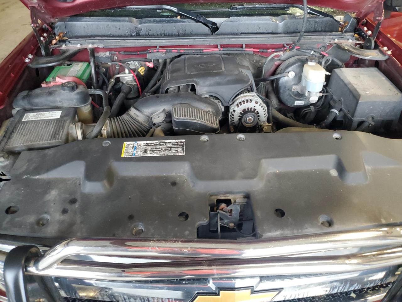 2008 Chevrolet Silverado K1500 Красный vin: 3GCEK13338G274392