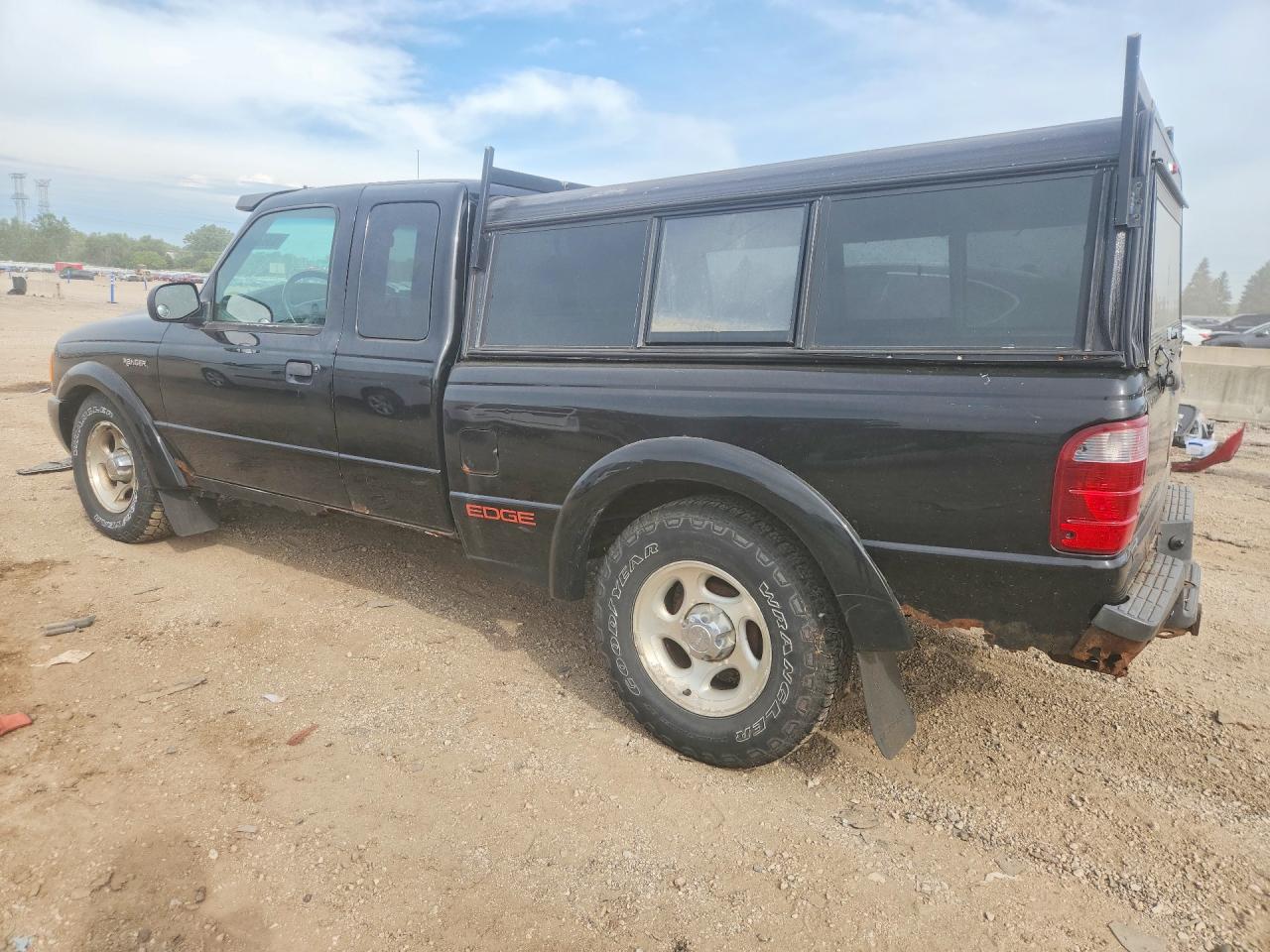 2001 Ford Ranger Super Cab Black vin: 1FTZR15E11PB73333