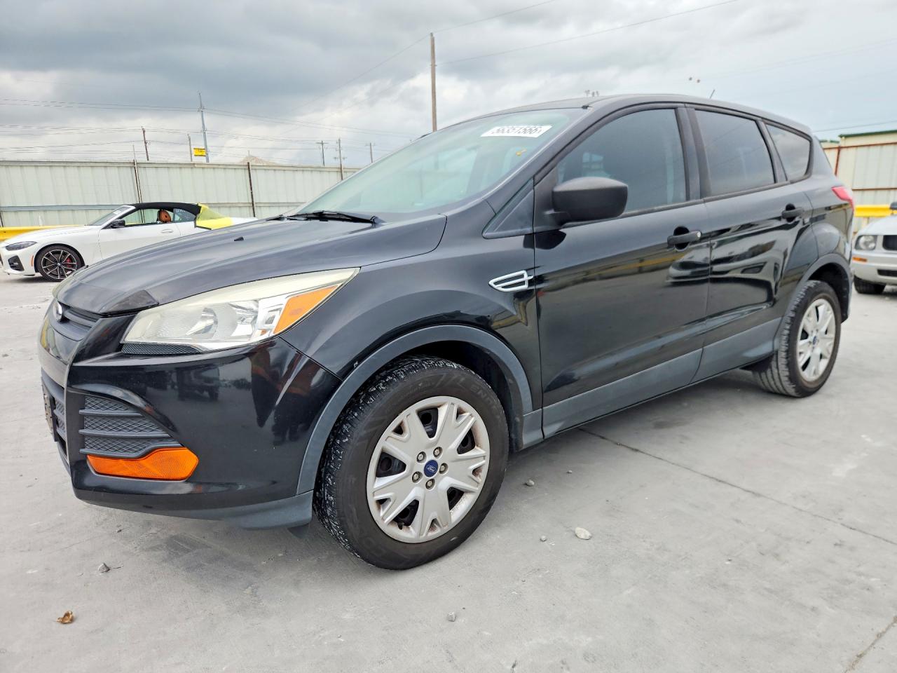 2013 Ford Escape S Black vin: 1FMCU0F78DUB37784