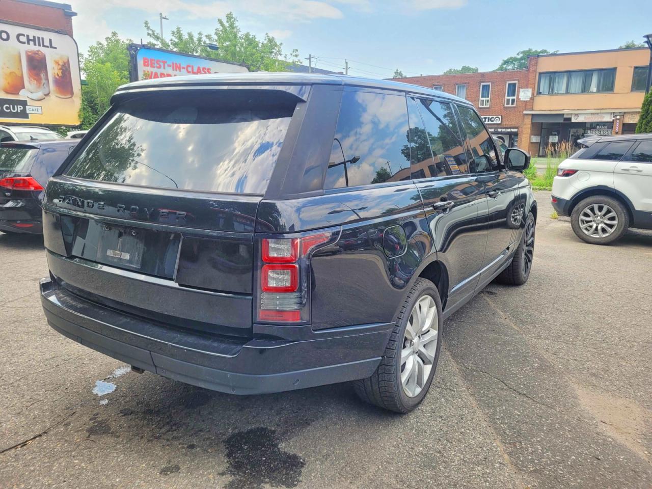 2014 Land Rover Range Rover Supercharged Black vin: SALGS2TF2EA177793