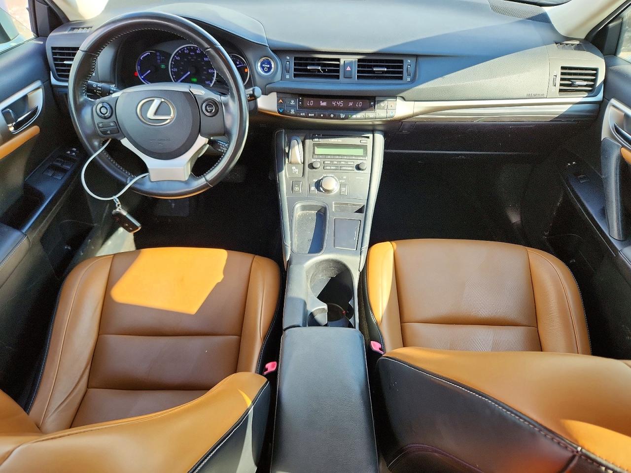 2015 Lexus Ct 200 White vin: JTHKD5BH3F2223643