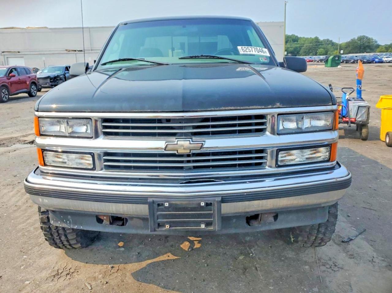1997 Chevrolet Gmt-400 K1500 Black vin: 2GCEK19R4V1260095