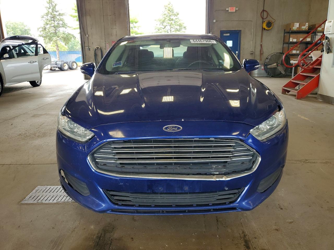 2013 Ford Fusion Se Синий vin: 3FA6P0H75DR220074