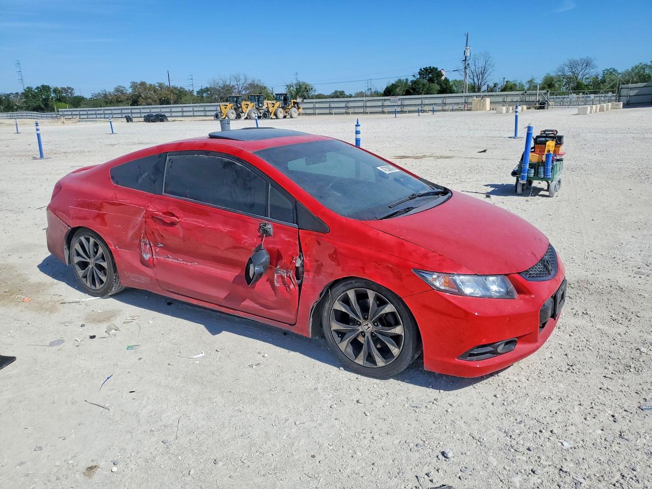 2013 Honda Civic Si Red vin: 2HGFG4A50DH701101