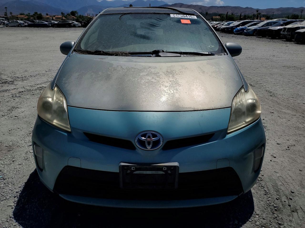 2012 Toyota Prius Three Teal vin: JTDKN3DU3C1611373