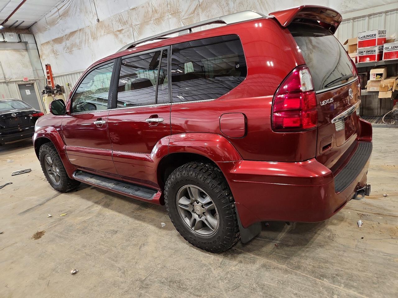 2008 Lexus Gx 470 Red vin: JTJBT20X480168788