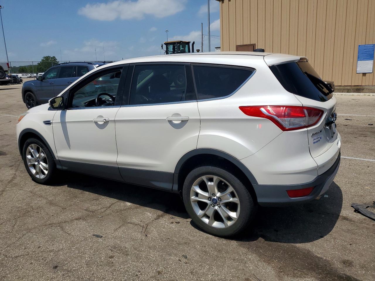 2013 Ford Escape Sel White vin: 1FMCU9H98DUD78621
