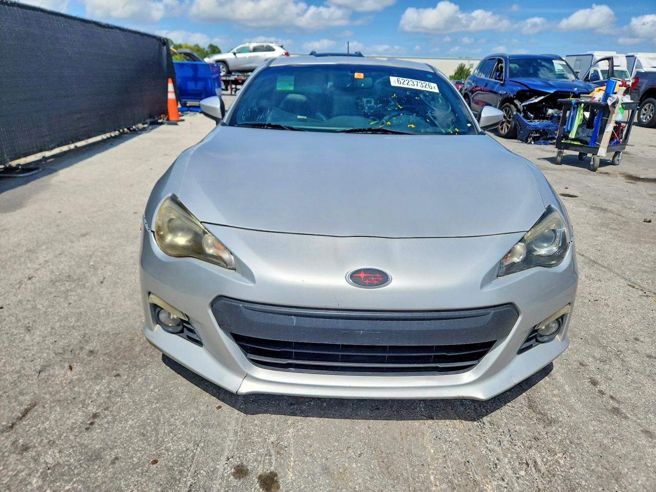 2014 Subaru Brz 2.0 Limited Серебряный vin: JF1ZCAC13E8606223