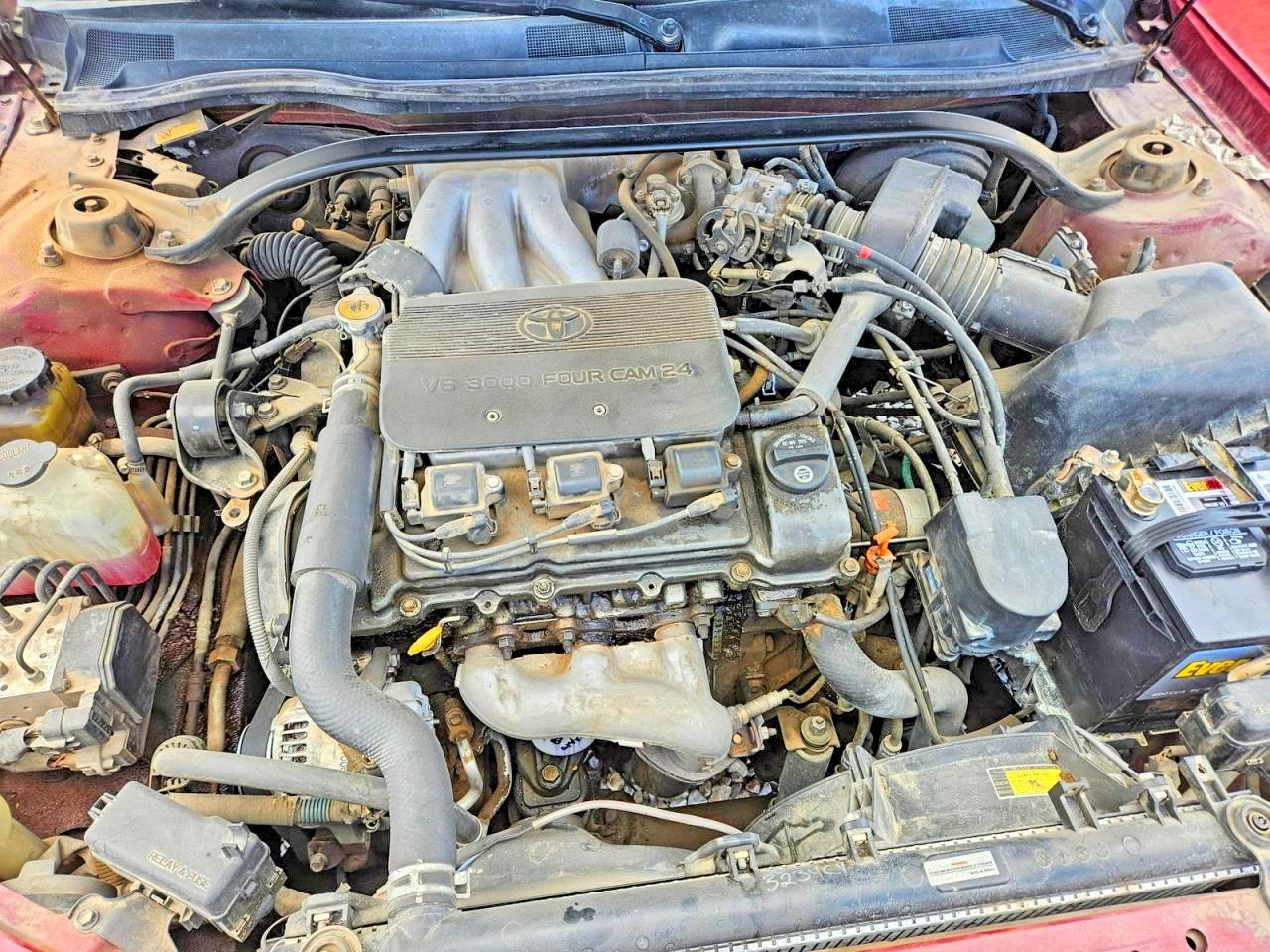 1999 Toyota Camry Solara Sle V6 Burgundy vin: 2T1CF22P5XC135377