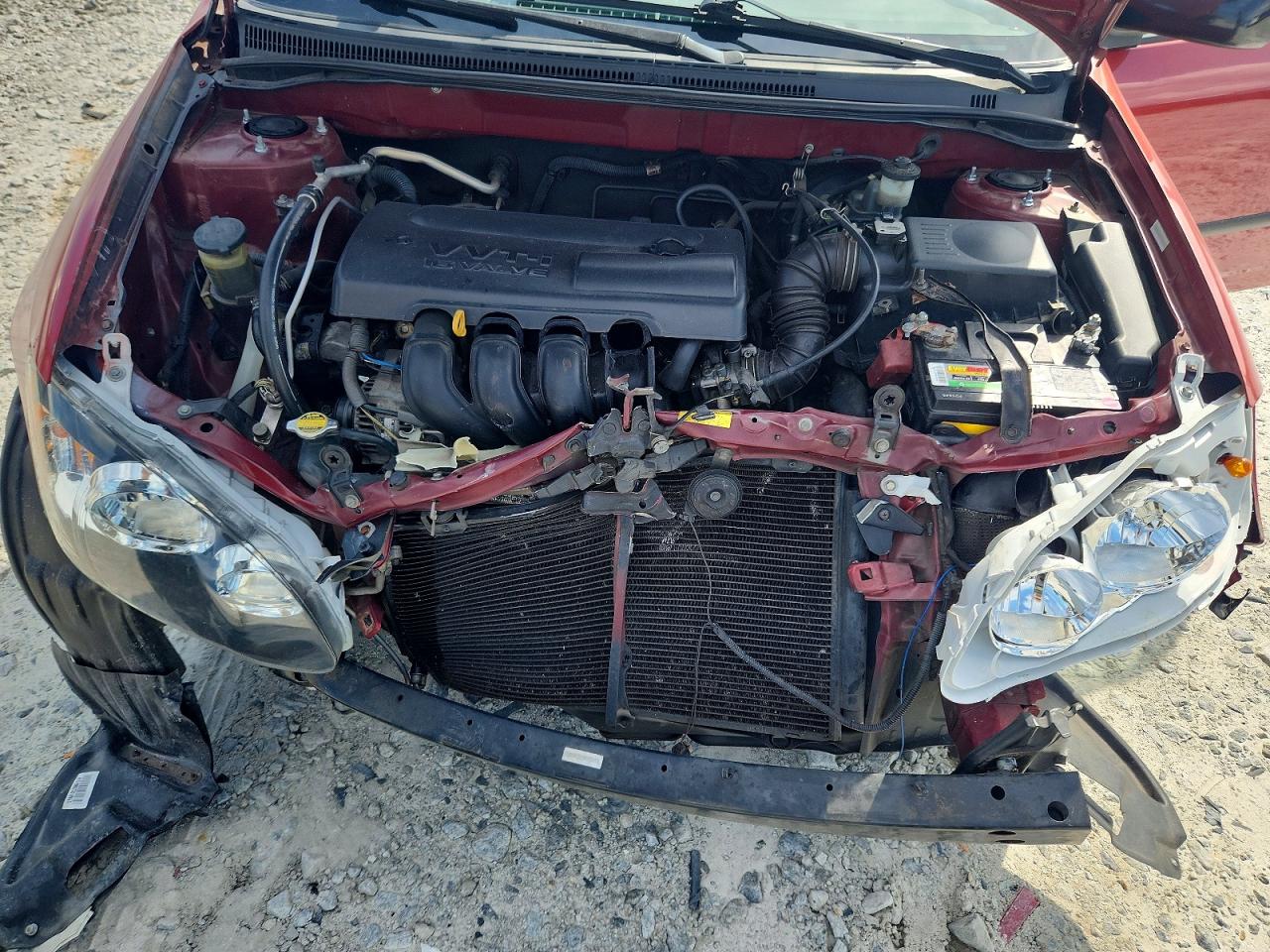 2003 Toyota Corolla Ce Red vin: 1NXBR32EX3Z004073