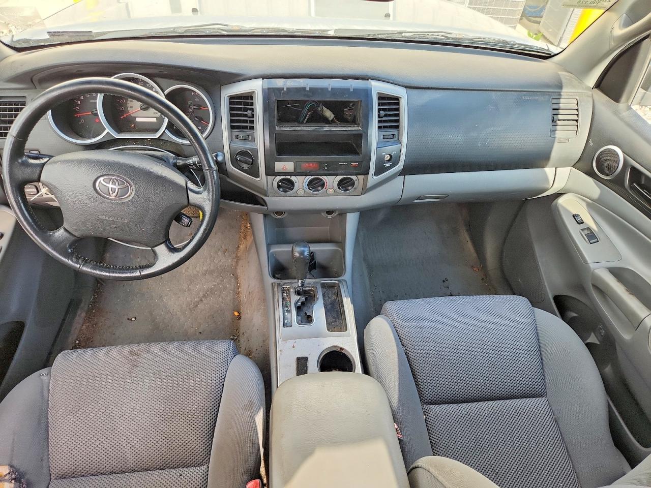 2007 Toyota Tacoma V6 Silver vin: 5TEUU42N27Z344798