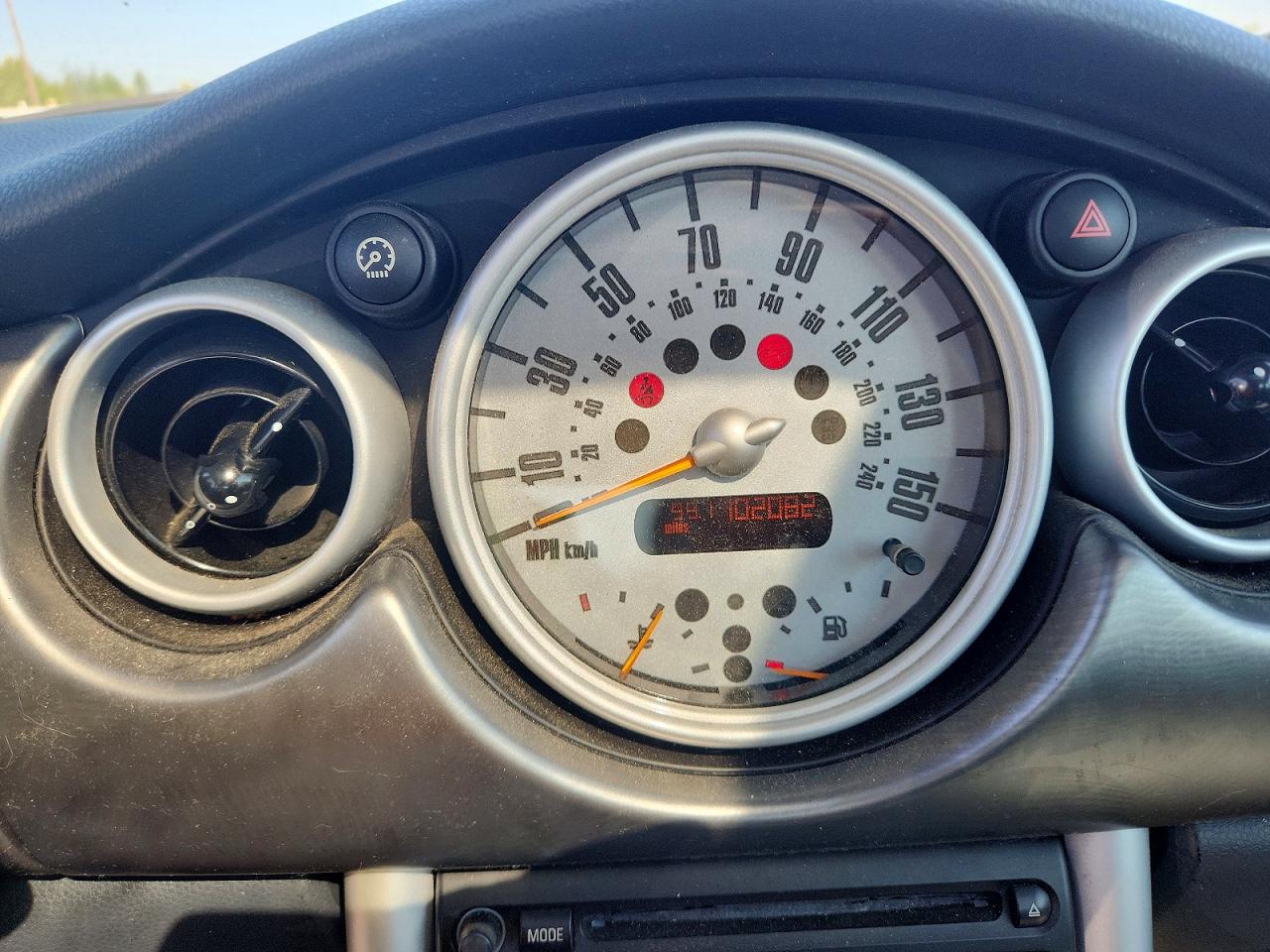2004 Mini Cooper S Gray vin: WMWRE33494TD85071