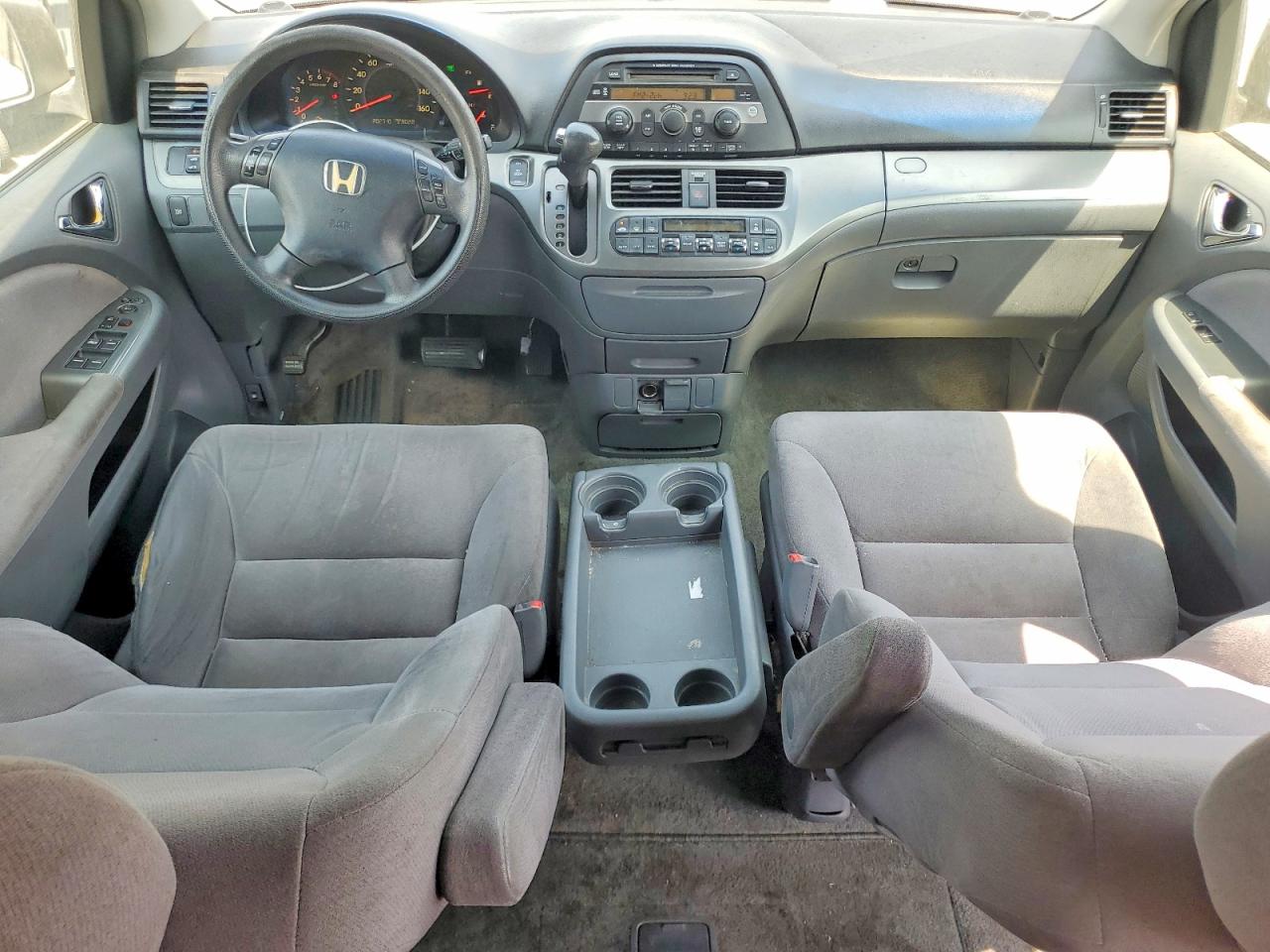 2005 Honda Odyssey Ex Gray vin: 5FNRL38475B080736