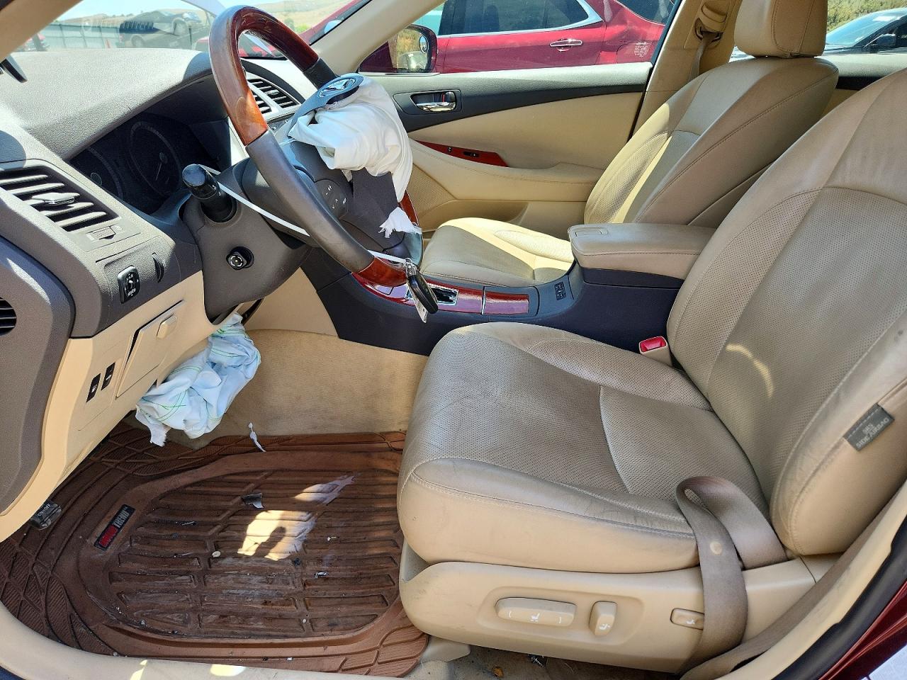 2007 Lexus Es 350 Red vin: JTHBJ46G872144927