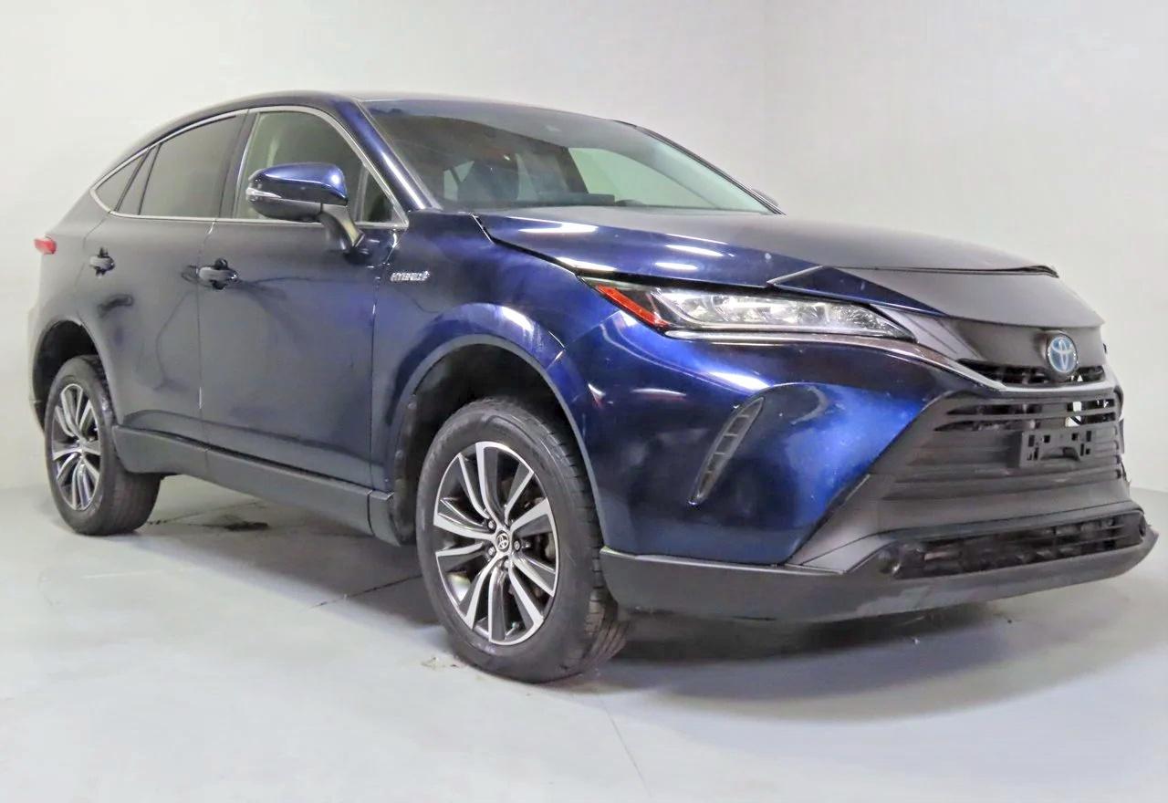 2021 Toyota Venza Le Синий vin: JTEAAAAH6MJ004755