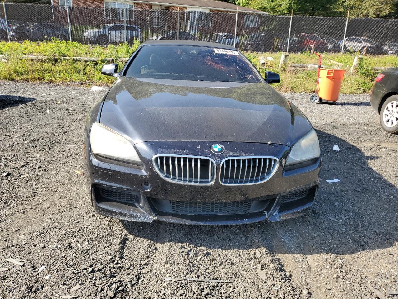 2013 Bmw 650 Xi Blue vin: WBAYP1C57DDX00721