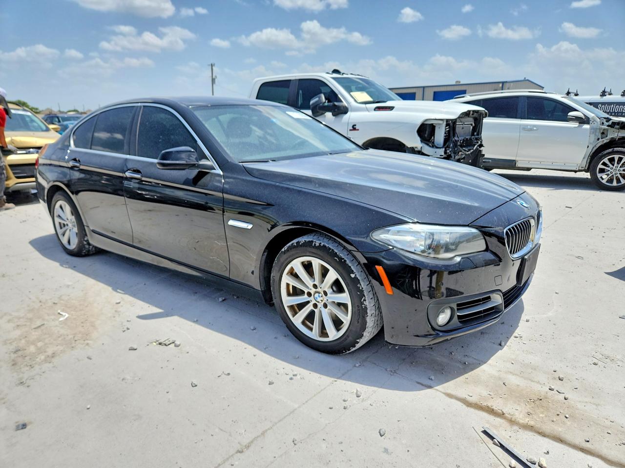 2015 Bmw 528 Xi Black vin: WBA5A7C51FD625718